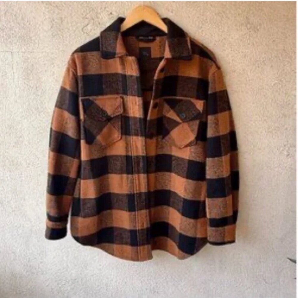 RDI Black and Brown Checkered Shirt